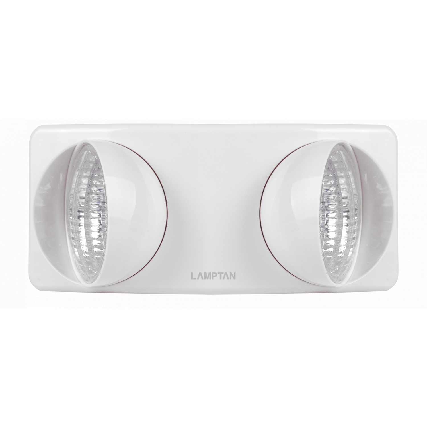 LAMPTAN โคมไฟฉุกเฉิน LED 5W รุ่นทวินลักส์ แสงเดย์ไลท์