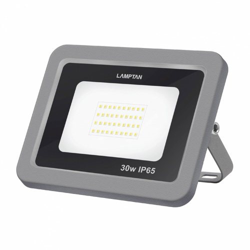 LAMPTAN โคมไฟฟลัดไลท์ LED 30W แสงวอร์มไวท์ รุ่นแท้งค์ IP65