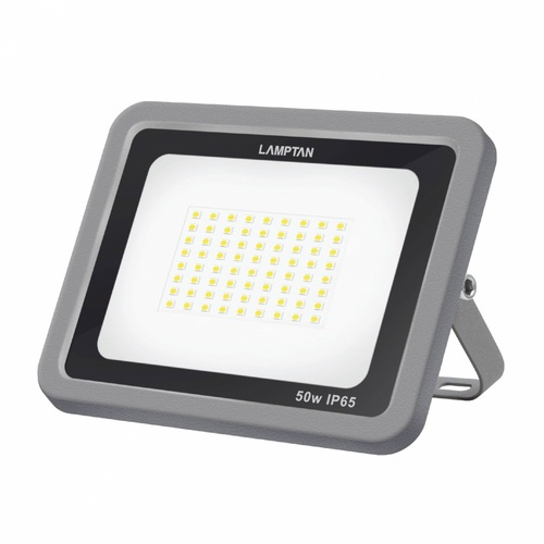 LAMPTAN โคมไฟฟลัดไลท์ LED 50W แสงเดย์ไลท์ รุ่นแท้งค์ IP65