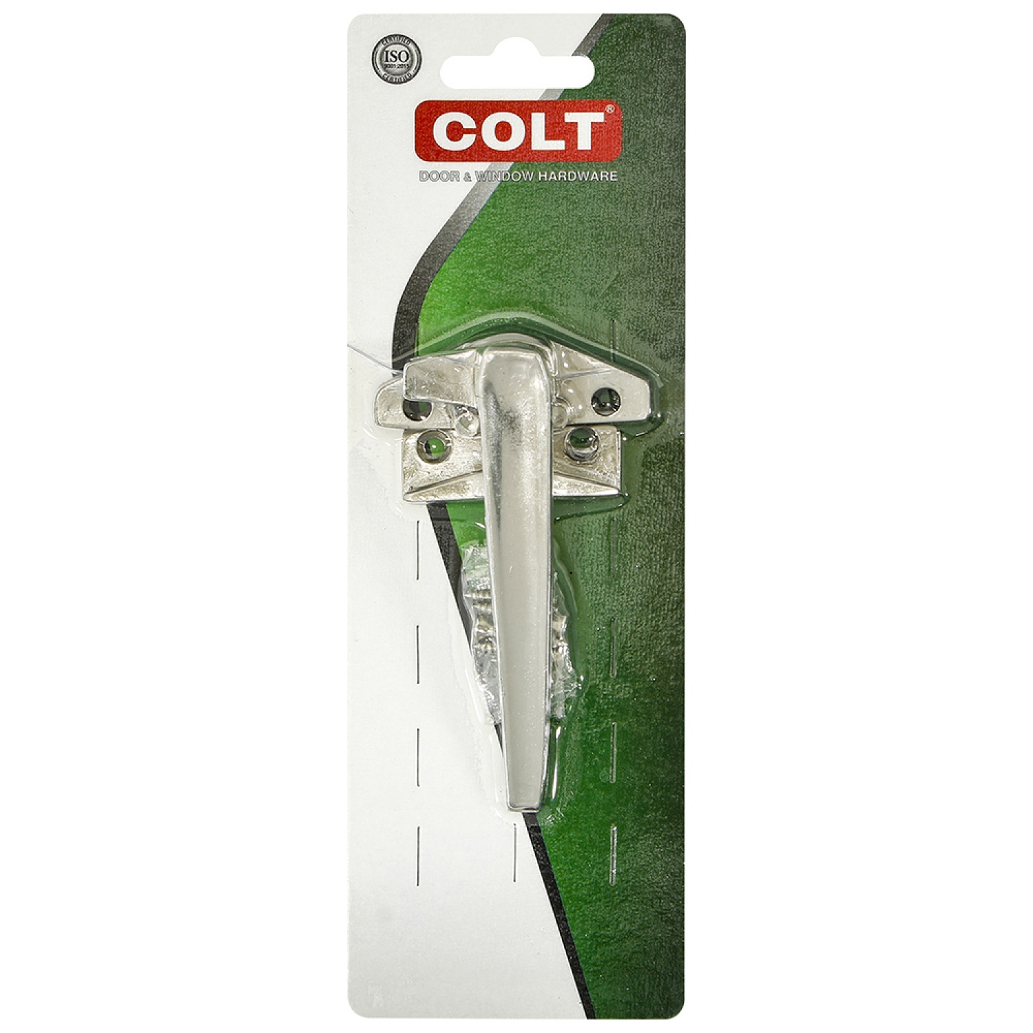 COLT มือจับบิดขวา COLT #11 สแตนเลส รุ่นแผง 1x1 (ฟิล์มหด) สีสแตนเลส