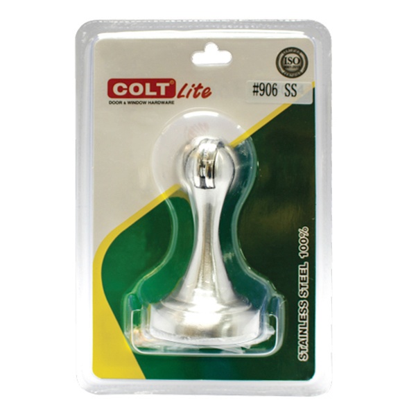 COLT LITE กันชนประตู รุ่น 906 ขนาด 3นิ้ว สีสแตนเลส