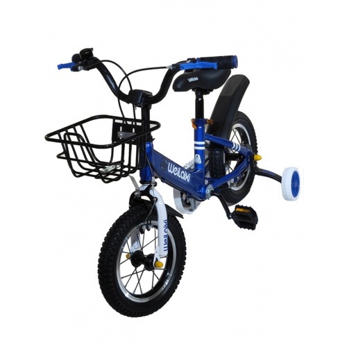 NINO WORLD จักรยานเด็ก 12 นิ้ว เหมาะกับเด็ก 2-4ขวบ 15823-M18 สีน้ำเงิน