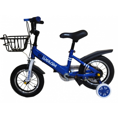 NINO WORLD จักรยานเด็ก 16นิ้ว เหมาะกับเด็ก 3-8 ขวบ 15823-M19  สีน้ำเงิน