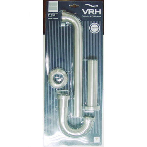 VRH ท่อน้ำทิ้ง P-trap ขนาด 39 ซม.สแตนเลส รุ่น FAVHL-A109HS สีซาติน