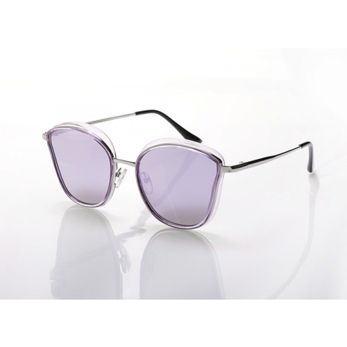 USUPSO แว่นตาแฟชั่น Retro purple (#L9)