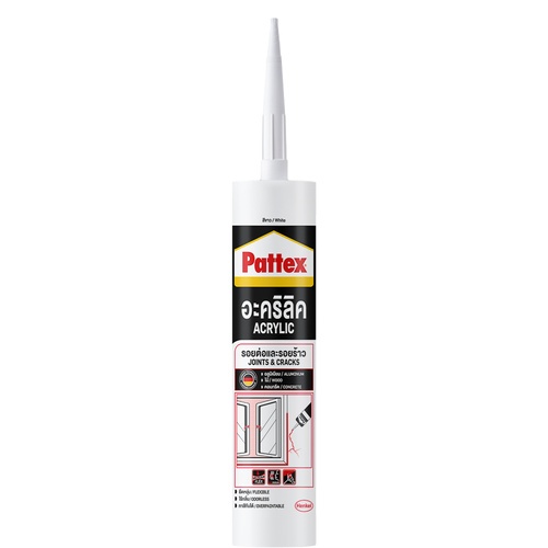 Pattex อะคริลิคยาแนว  280 ml. สีขาว