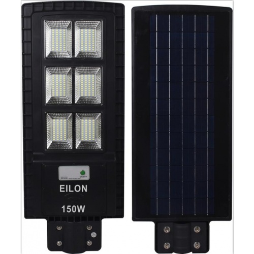 EILON โคมไฟถนนโซลาร์เซลล์ 150W รุ่น W-150W แสงเดย์ไลท์