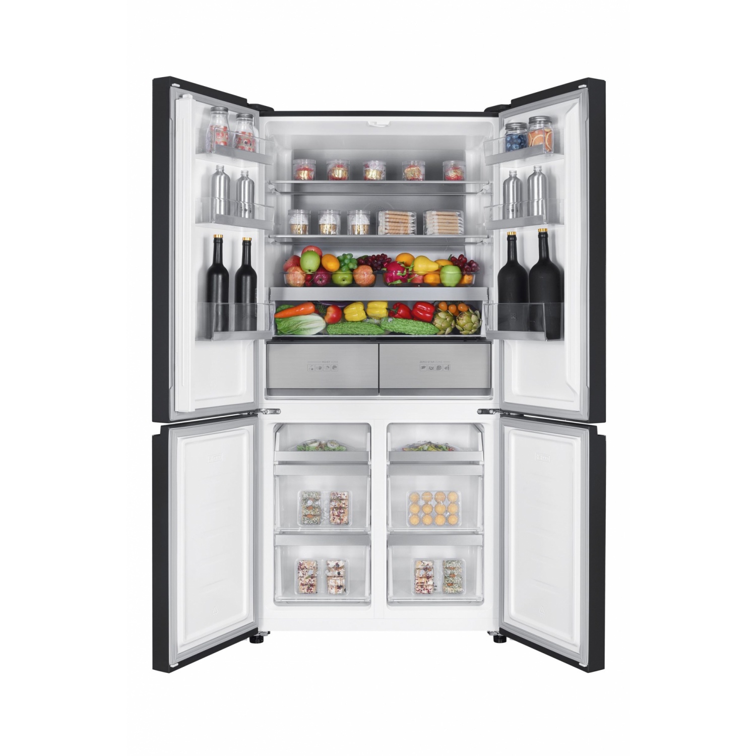 BEKO ตู้เย็น Multi Door ขนาด 18.4 คิว รุ่น GNO51651GBTH สีดำ
