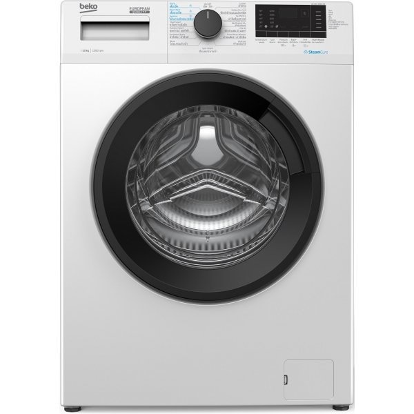 BEKO เครื่องซักผ้าฝาหน้า WCV9614XB0STW สีขาว