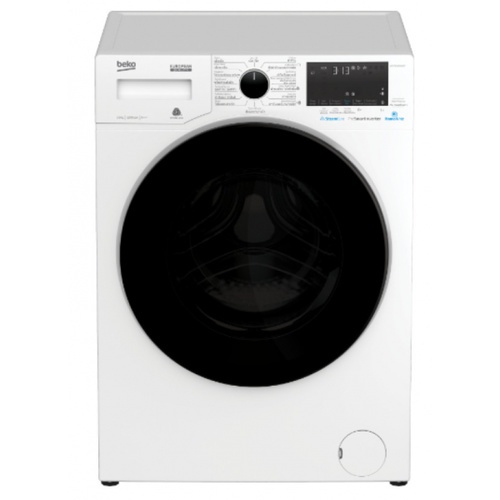 BEKO เครื่องซักผ้าฝาหน้า 9 กก. WCV9649XWST สีขาว