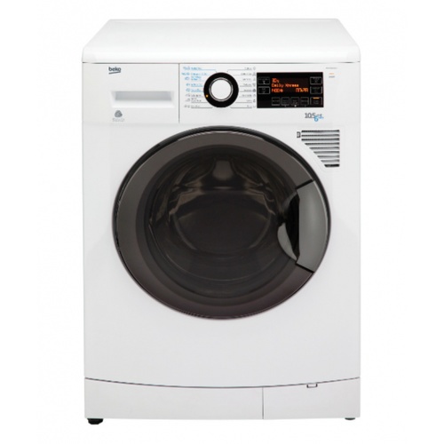 BEKO เครื่องซักผ้า/อบผ้าฝาหน้า 10.5/6 กก. WDA1056143H สีขาว