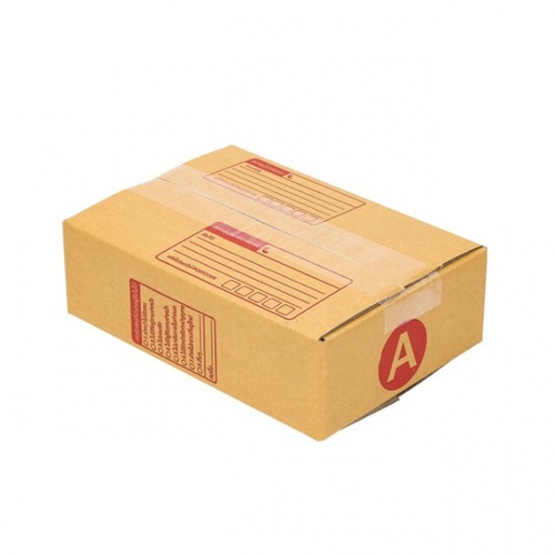 i-box OTP กล่องไปรษณีย์ #A ขนาด 14x20x6cm. รุ่น 3PBA-1 สีน้ำตาล