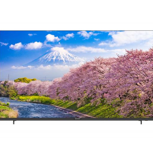 SHARP โทรทัศน์ UHD Smart TV 55 นิ้ว 4T-C55CJ2X สีดำ