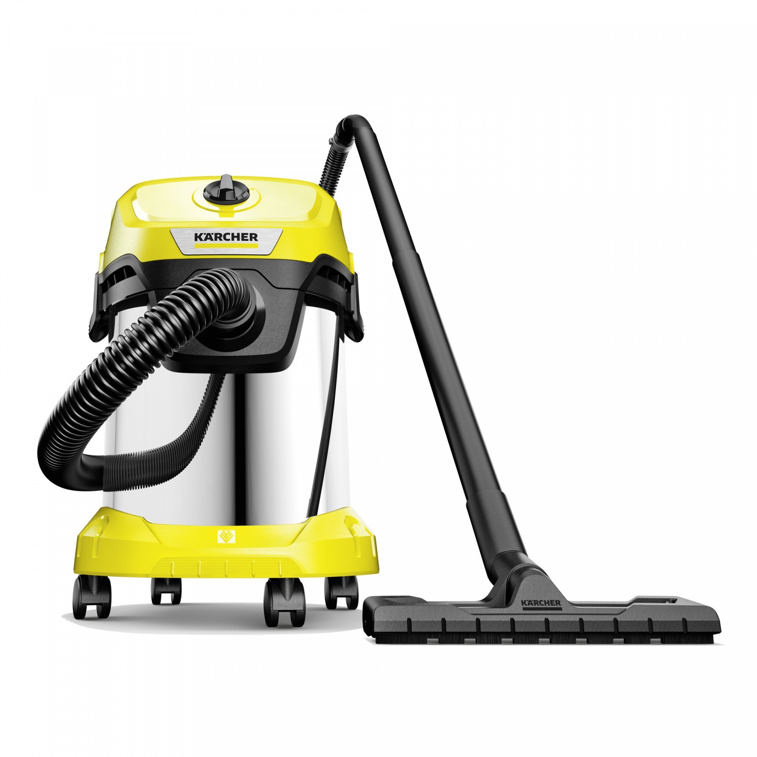 KARCHER เครื่องดูดฝุ่นดูดน้ำเป่าลม 17 ลิตร 1100 วัตต์ รุ่น WD 3 S V-17/4/20