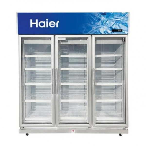 Haier ตู้แช่เครื่องดื่ม 3 ประตู ขนาด 37.6 คิว รุ่น SC-1065VC3 สีขาว