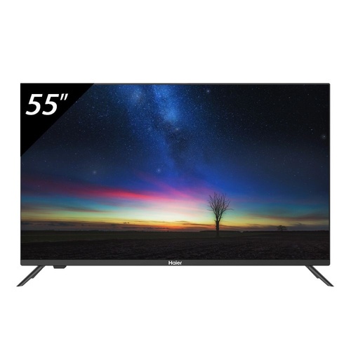 HAIER โทรทัศน์ Smart Android TV 4K 55นิ้ว LE55K8000UA สีดำ