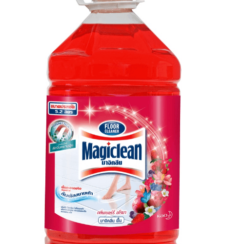 MagiClean น้ำยาทำความสะอาดพื้น ขนาด 5000ml. กลิ่นเบอร์รี่อโรม่า แบบแกลลอน