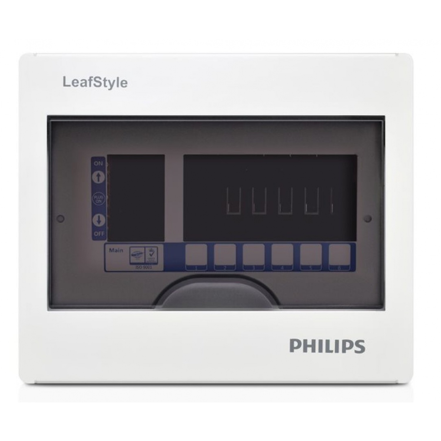 Philips ตู้คอนซูเมอร์ยูนิต (ตู้เปล่า) LeafStyle ขนาด 6 ช่อง