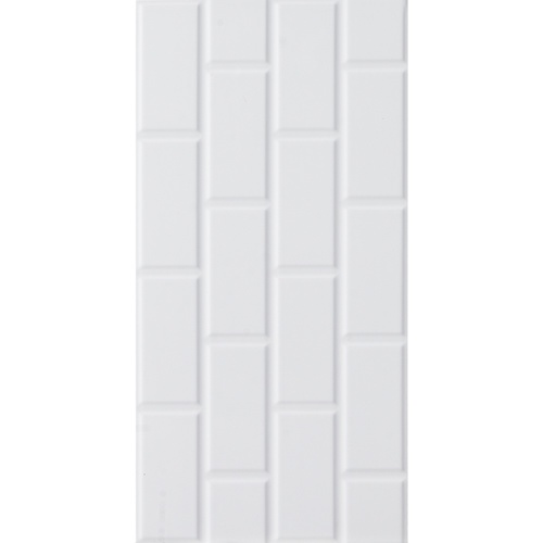 Marbella กระเบื้องเซรามิคปูผนัง 30x60 ซม. Brick white HY36001 Gloss (9P)