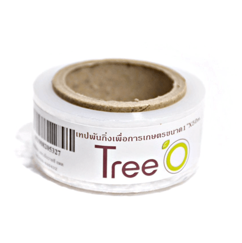 Tree’O เทปพันกิ่งเพื่อการเกษตร 15mic x1x50m สีใส