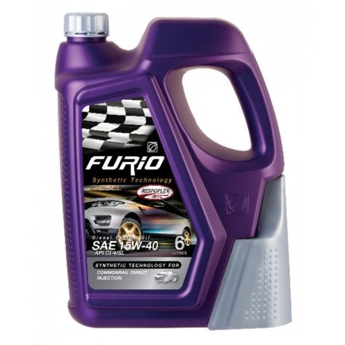 bangchak น้ำมันหล่อลื่นเทคโนโลยีดีเซลกึ่งสังเคราะห์คุณภาพสูง เกรดรวม FURIO SYN TECH DIESEL CI4/SL 15W40 4/6+1