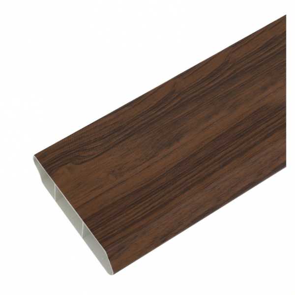 HOFFEN บัวพื้น UPVC 1.8x9.8x300ซม. Walnut