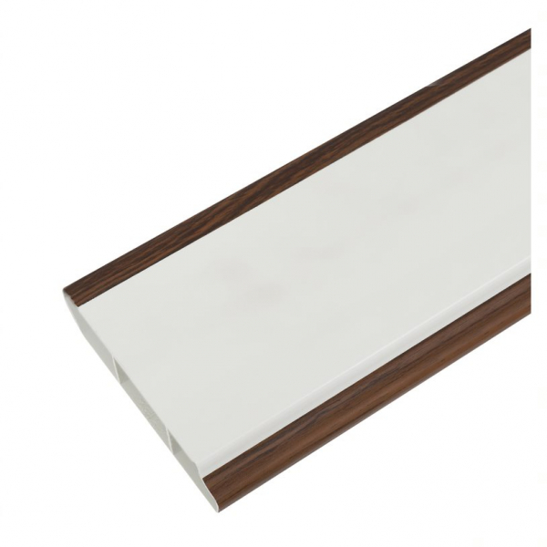 HOFFEN บัวพื้น UPVC 1.8x9.8x300ซม. Walnut