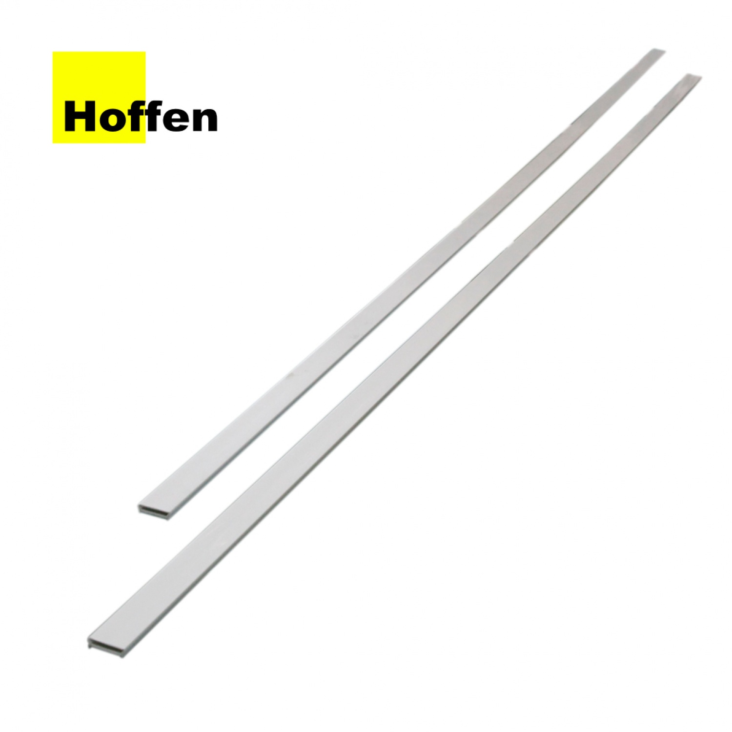 HOFFEN UPVC คิ้วตกแต่ง 200X2.5X0.7 ซม. สีขาว