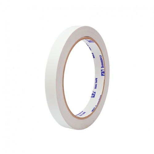 THAI TAPE เทปกาว 2 หน้าบาง (กาวน้ำมัน) ขนาด 12mm.x20Y.