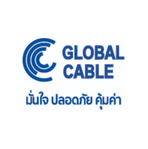 Global Cable สายไฟ THW 1x2.5 ตร.มม. 30 m. สีแดง