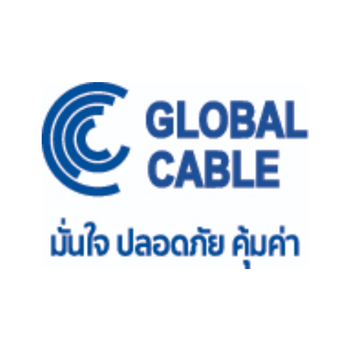 Global Cable สายไฟ VAF 2x2.5 ตร.มม. 100 m. สีขาว