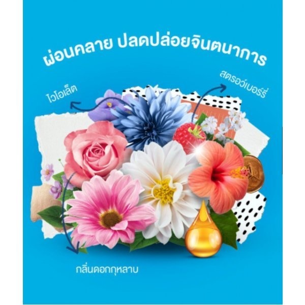 DOWNY น้ำยาปรับผ้านุ่มสูตรเข้มข้น ชนิดเติม 1.25L กลิ่นดอกไม้อันแสนสดชื่น (1x9)