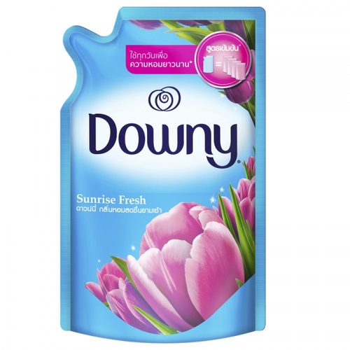 Downy น้ำยาปรับผ้านุ่ม แบบเติม กลิ่น ซันไรท์เฟรช ขนาด 540 มล.สีฟ้า