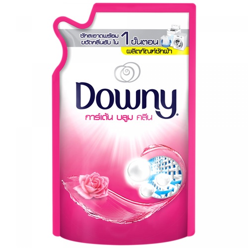 Downy ผลิตภัณฑ์ซักผ้าชนิดน้ำ กลิ่น สวนดอกไม้ผลิ ขนาด 550 มล.สีชมพู