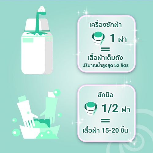 Downy น้ำยาปรับผ้านุ่ม แบบเติม  สูตรตากในที่ร่ม ขนาด 510 มล. สีเขียว