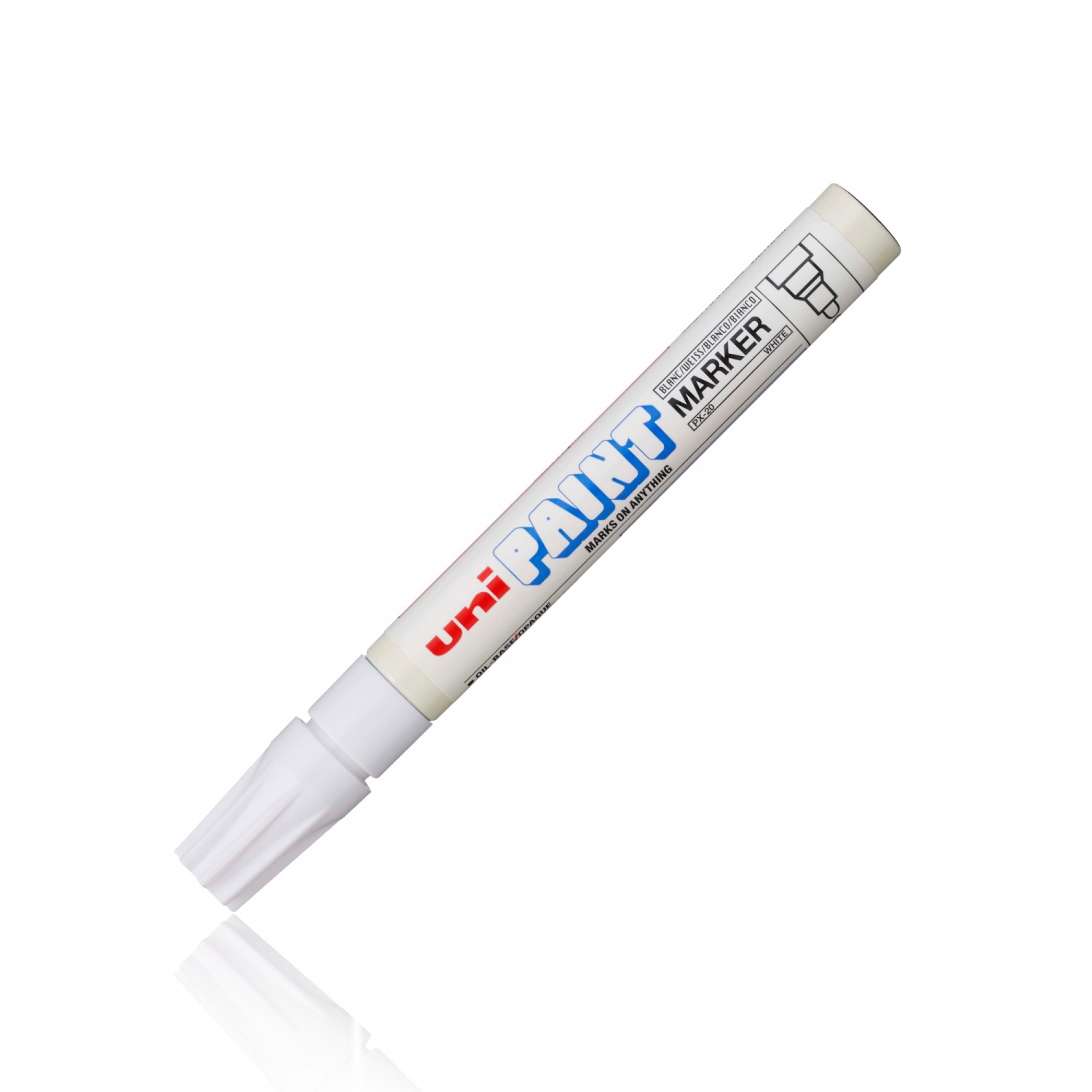 UNI ปากกา Paint Marker รุ่น PX-20 สีขาว