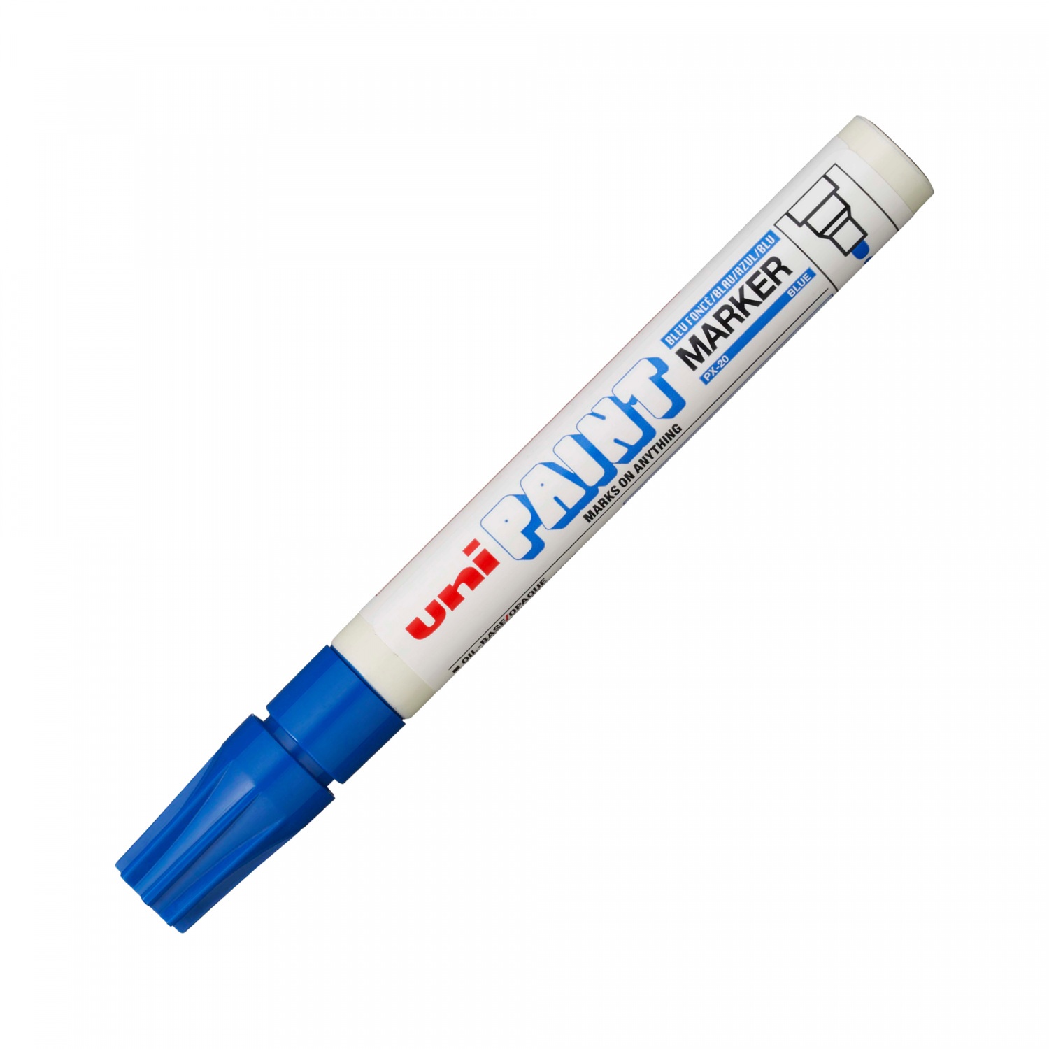 UNI ปากกา Paint Marker รุ่น PX-20 สีน้ำเงิน