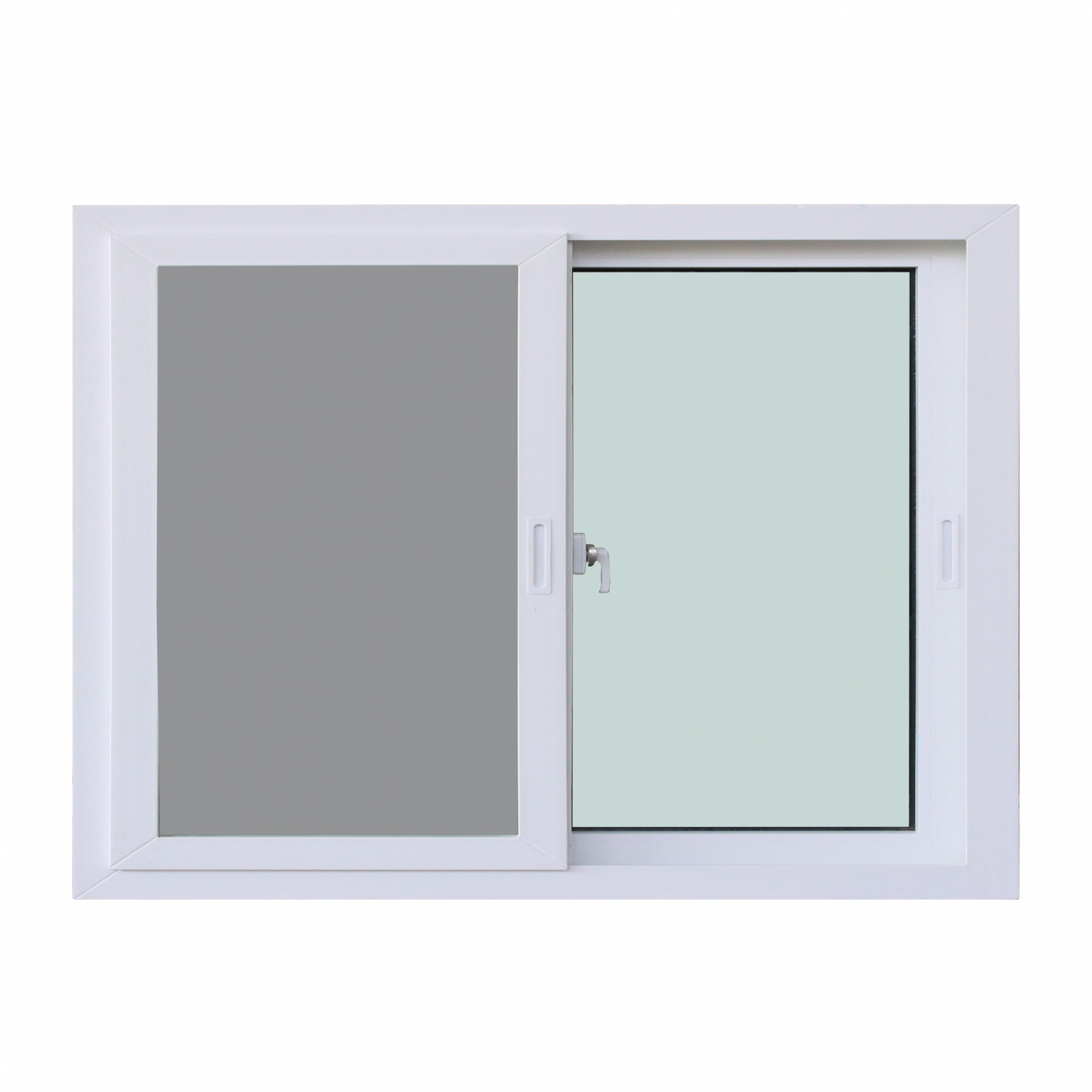 WINDOW ASIA (10MAX) UPVC หน้าต่างบานเลื่อน SS 150X110 ซม. สีขาว พร้อมมุ้ง