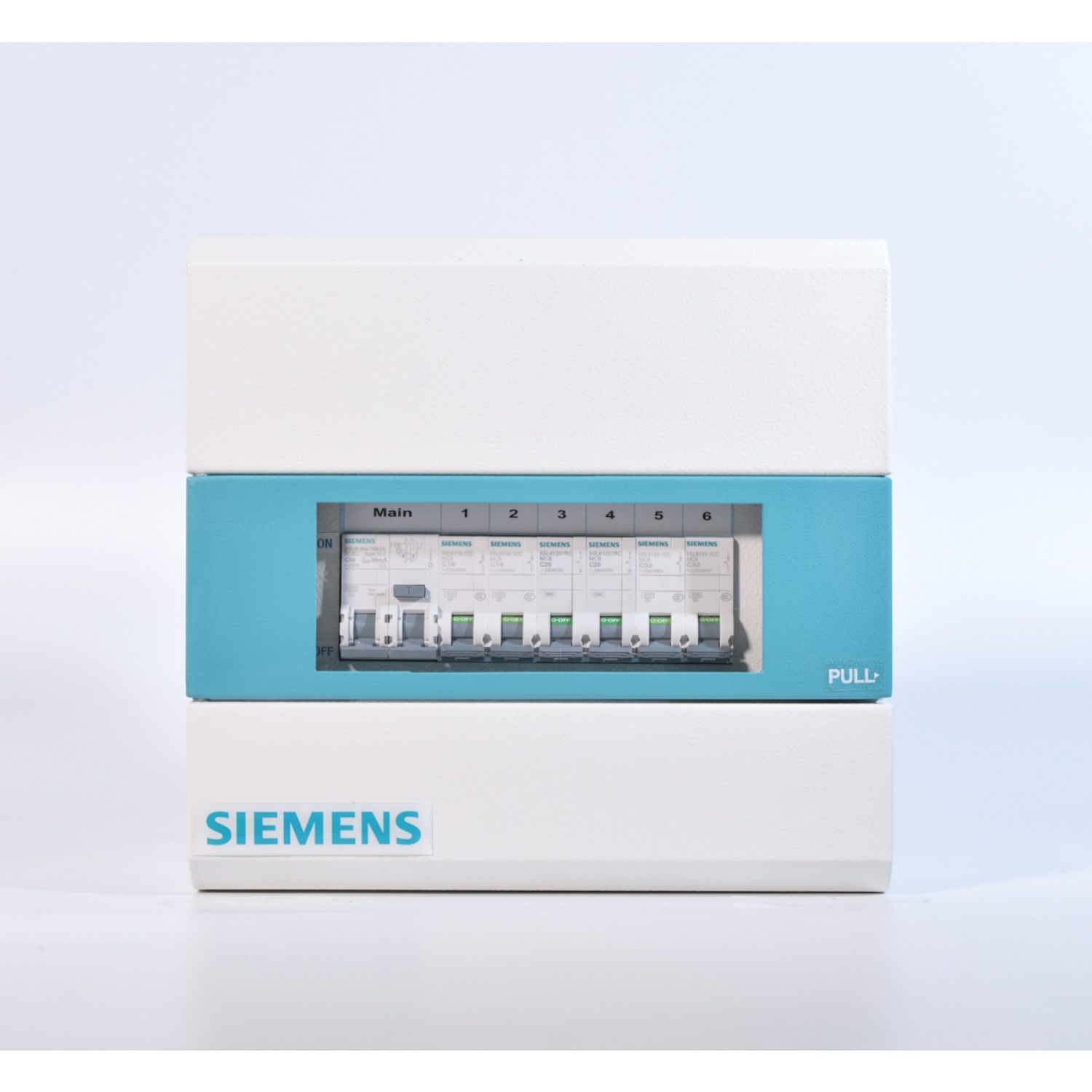 SIEMENS เครื่องตัดไฟอัตโนมัติ 6 ช่อง 50A รุ่น SBTH06-SSF 50 กันดูด