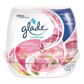 GLADE เกลด เซ็นท์เต็ดเจลปรับอากาศ ฟลอรัลเพอร์เฟ็คชั่นส์ 180 กรัม