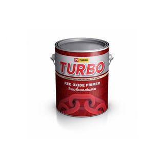 TURBO สีรองพื้นกันสนิม #8000 1/4 กล. สีแดง