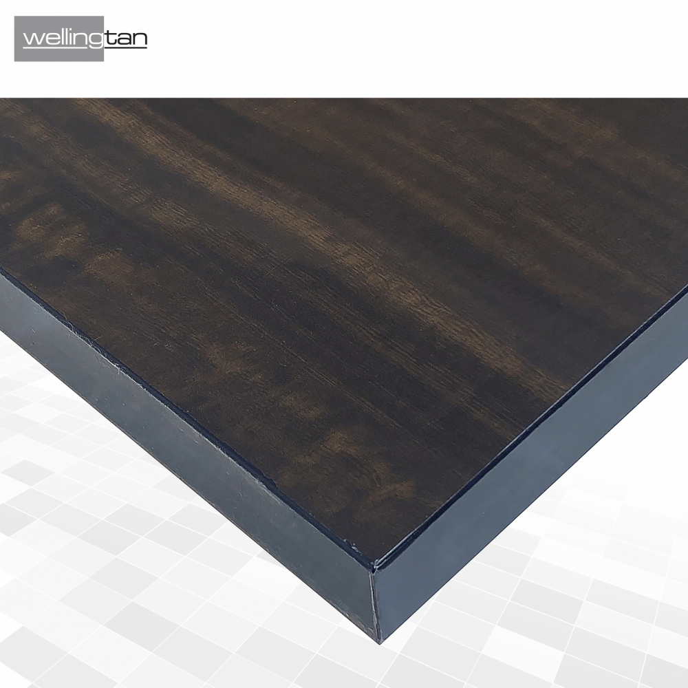 WELLINGTAN ประตูยูพีวีซี บานทึบ (เงา) UPVC-SD03 80x200ซม. TEAK