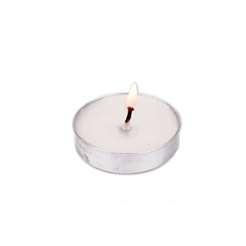 COZY เทียน 3.5x0.9ซม. Candle-WHS สีขาว 50ชิ้น/แพ็ค