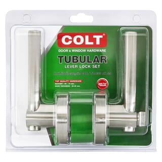 COLT ก้านบิดพรีเมี่ยมห้องน้ำ ก้านตรงฝากลม รุ่น TL1658ET-SN สีสแตนเลส