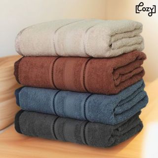 COZY ผ้าขนหนู ขนาด 15x30 นิ้ว (39x76 ซม.) รุ่น OPPO สีเทา