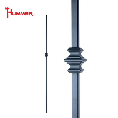HUMMER เหล็กดัดราวระเบียงแบบลูกกลม 1ชั้น ขนาด 12.7x12.7mm รุ่น GB005-1