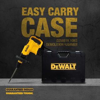 DEWALT เครื่องสกัดไฟฟ้า 10 กก. 1600W SDS-Max รุ่น D25881K-B1