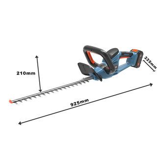 SENIX เครื่องเล็มพุ่มไม้ไร้สายพร้อมแบตเตอรี่ 20V