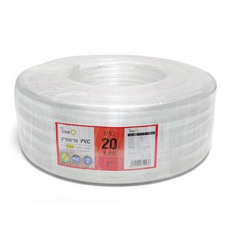 Tree’O สายยาง พีวีซี  รุ่นPCHT25-20 ขนาด 1” x20M สีใส