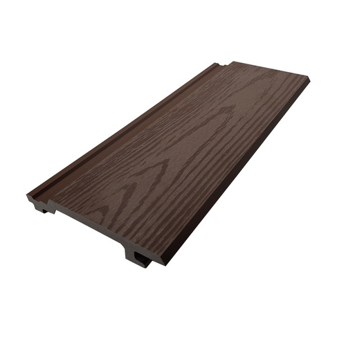 GREAT WOOD ไม้ผนัง WPC รุ่น WP01 ขนาด 12x300x2 ซม.สีวอลนัท